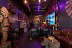 Indoor Cigar Lounge
