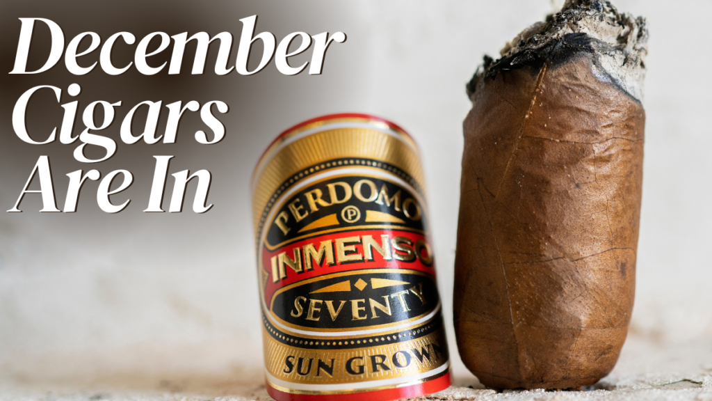 December Cigar Society picks are in! Luke has found you all two amazing cigars to pair with the Holiday season.